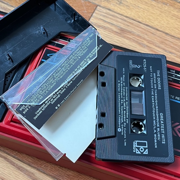 Vintage The Doors Greatest Hits Cassette Tape - Picture 3 of 3
